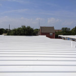 metal roof restoration example